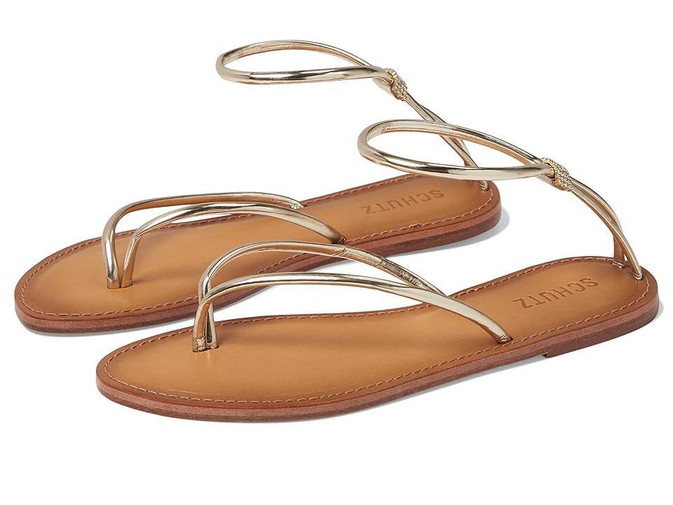 Schutz Lottie (Platina) Women's Sandals Product Image
