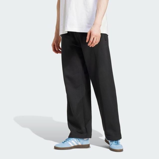 adidas Premium Essentials Open Hem Joggers Black M Mens Product Image