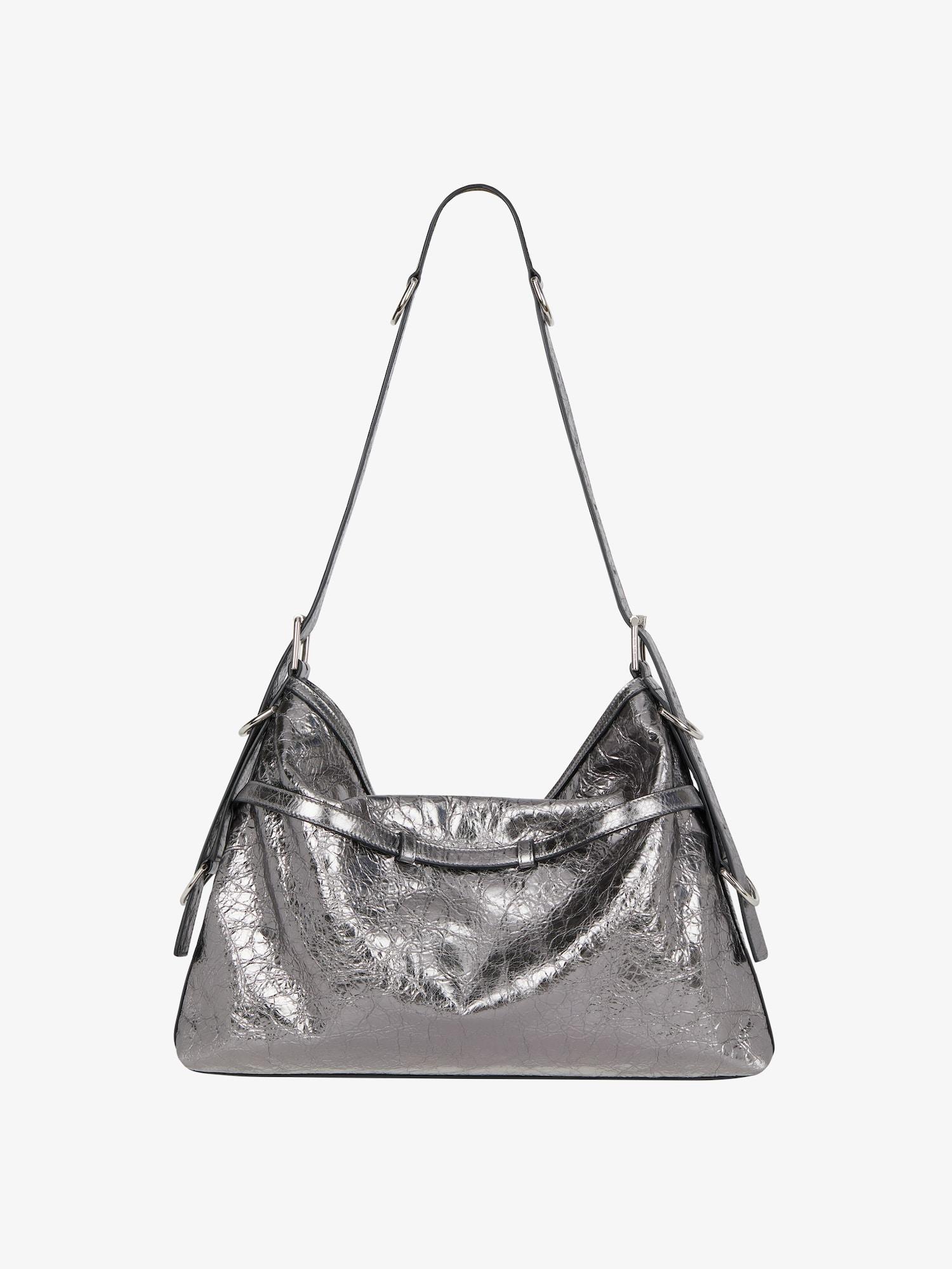 Medium Voyou bag in laminated leather Product Image