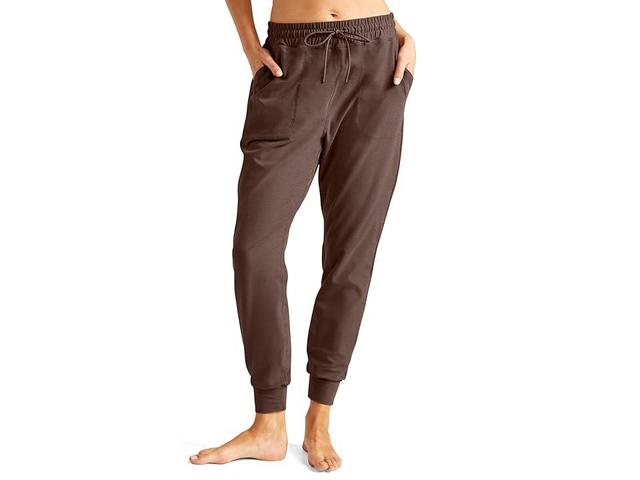 Beyond Yoga Spacedye Commuter Midi Joggers (Truffle Heather) Women's Clothing Product Image