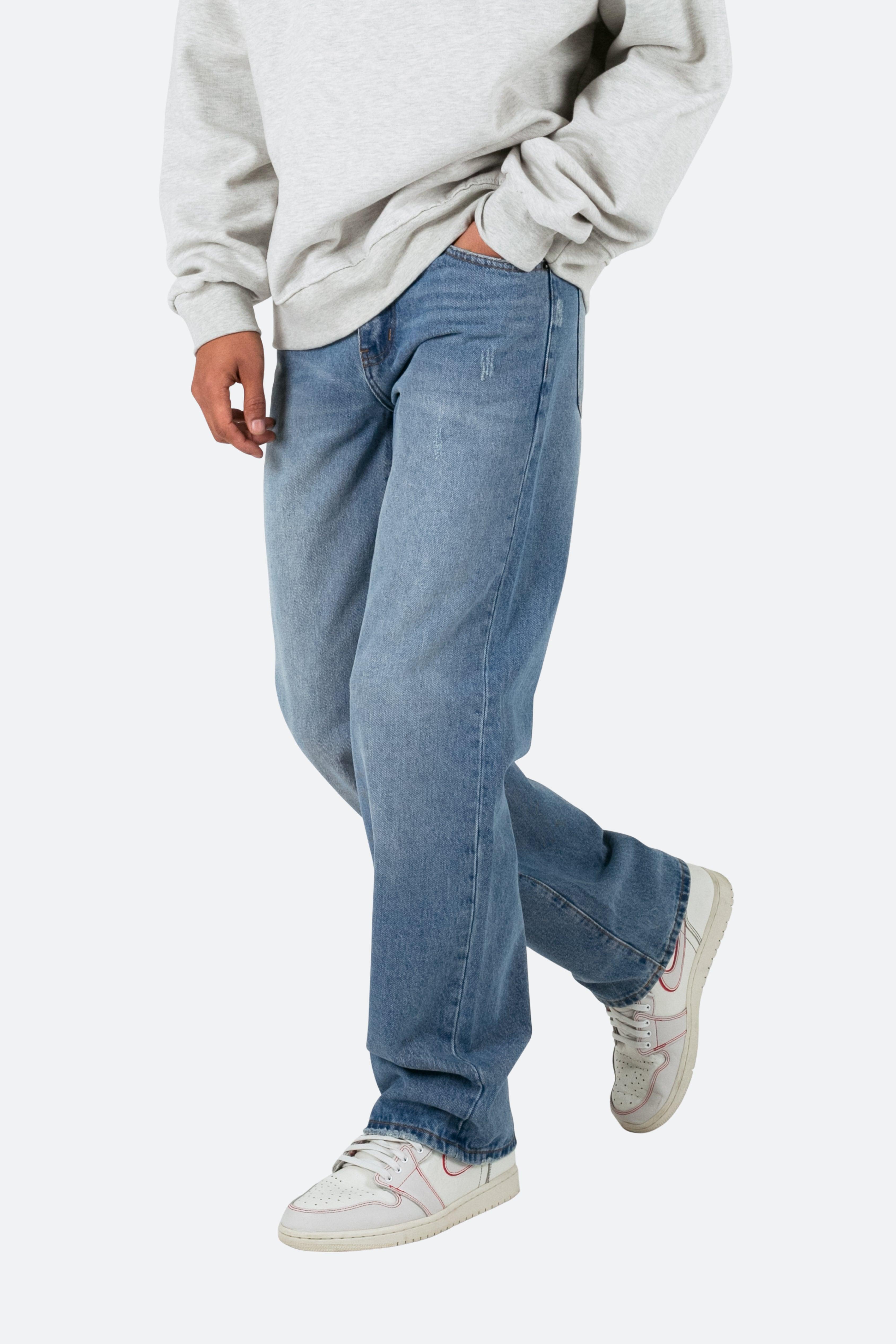 Baggy Every Day Denim - Medium Blue Product Image