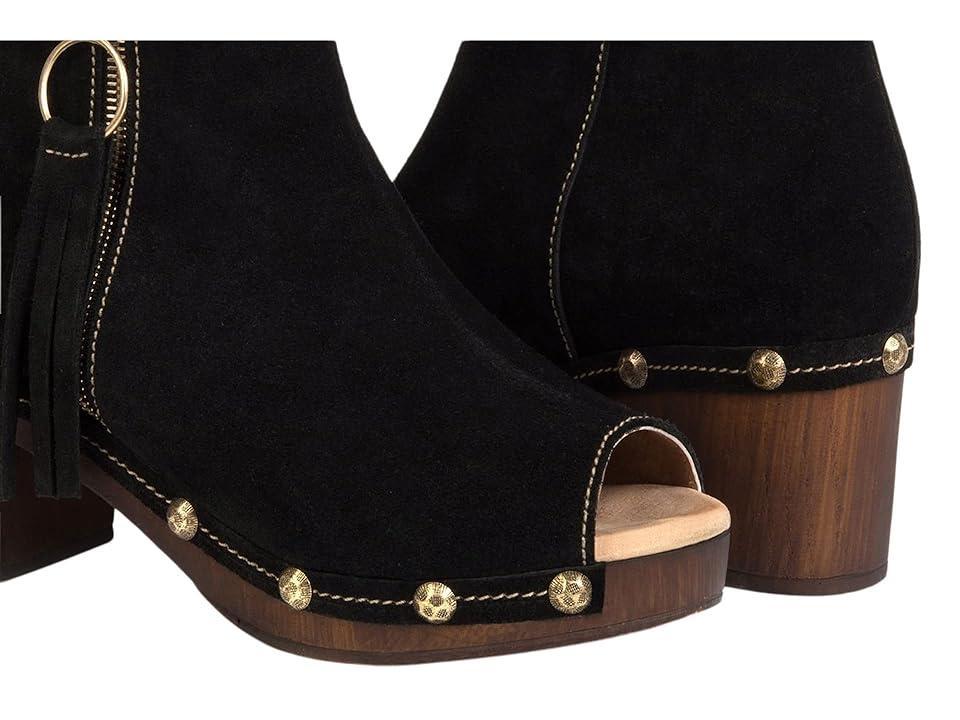 Californians Lana (Black Suede) Women's Shoes Product Image