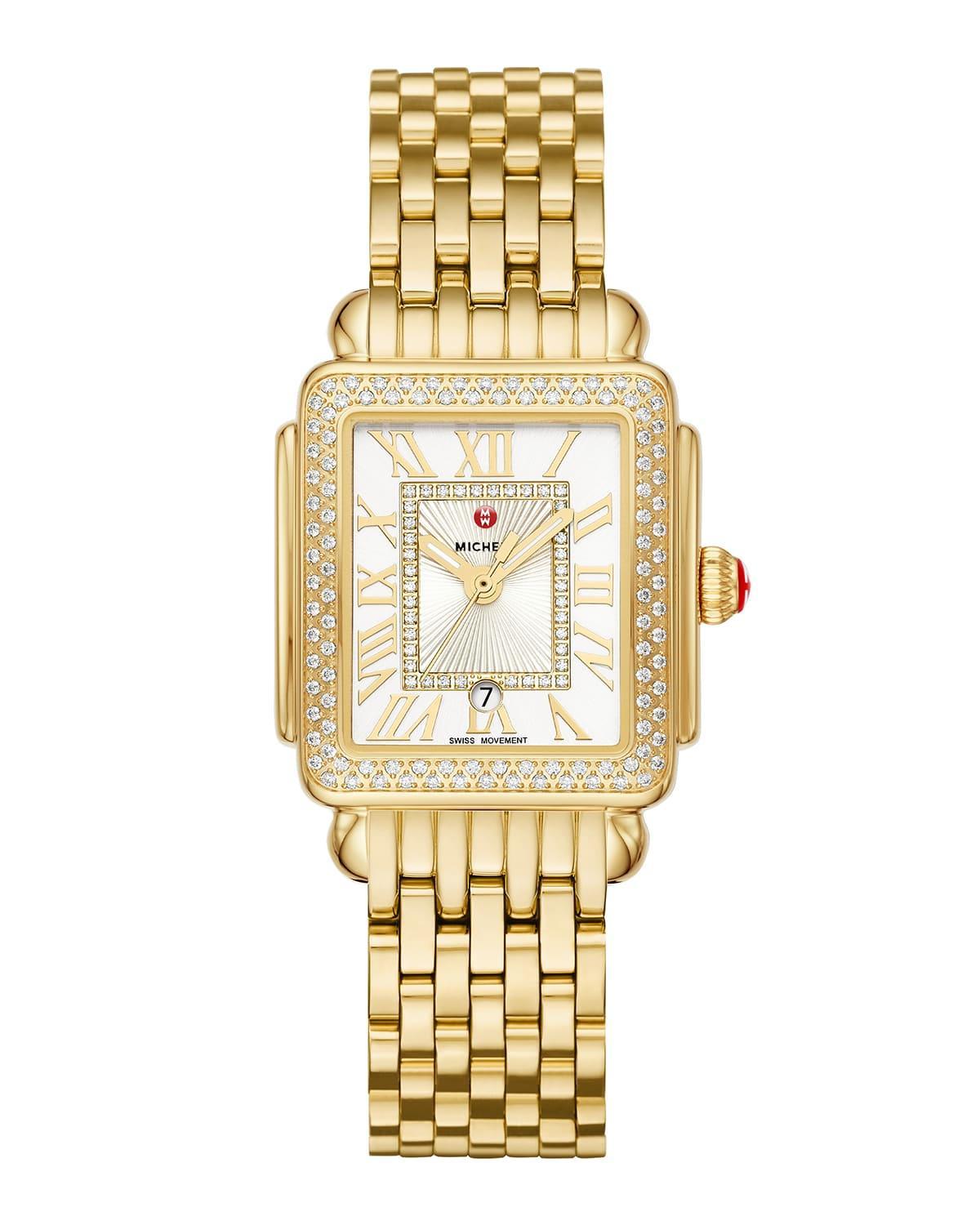 Womens Deco Madison Mid Two-Tone 148 Diamond Bracelet Watch Product Image