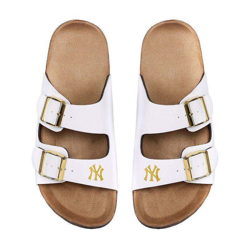 Women's FOCO New York Islanders Double-Buckle Sandals Product Image