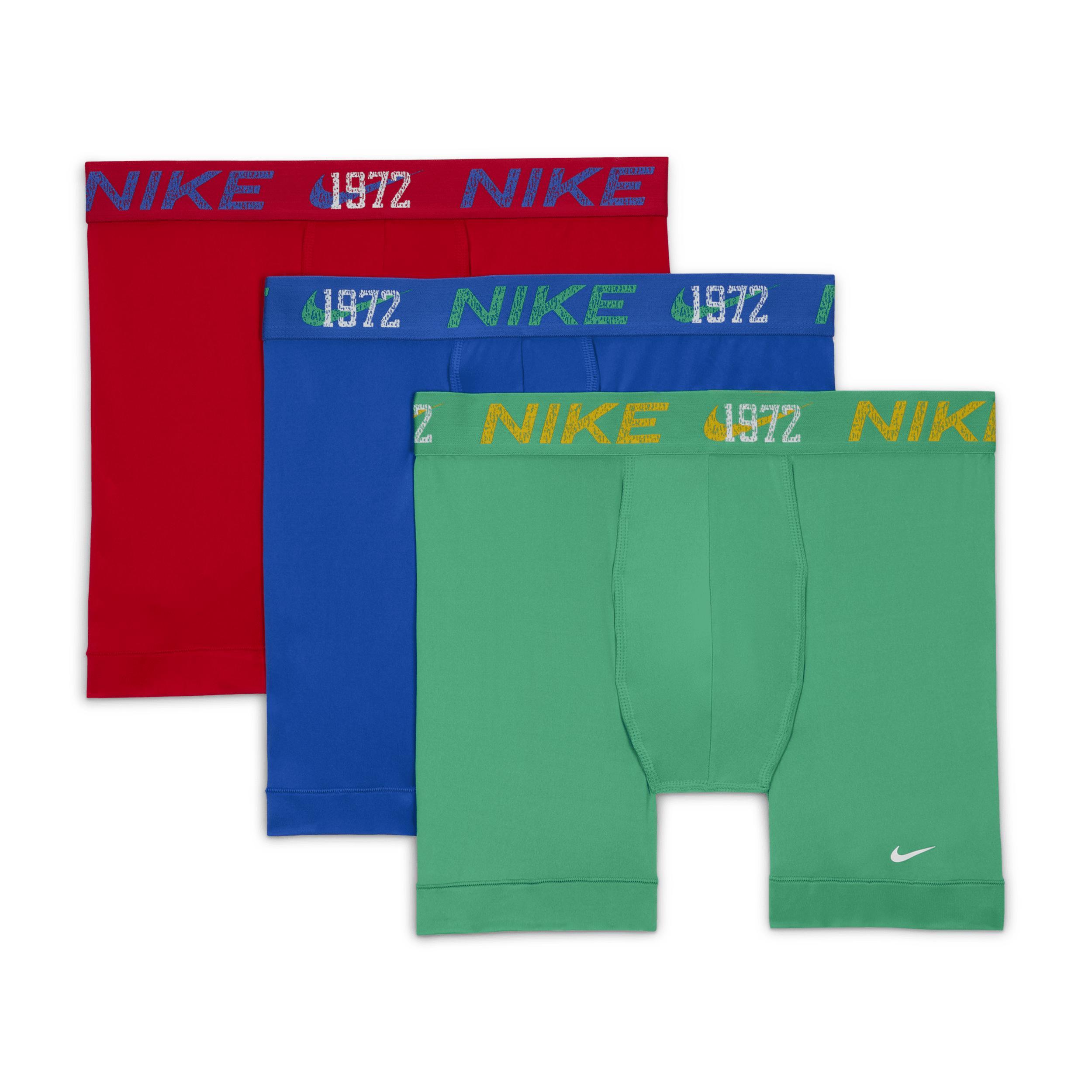 Nike Men's Dri-FIT Essential Micro Boxer Briefs (3-Pack) Product Image