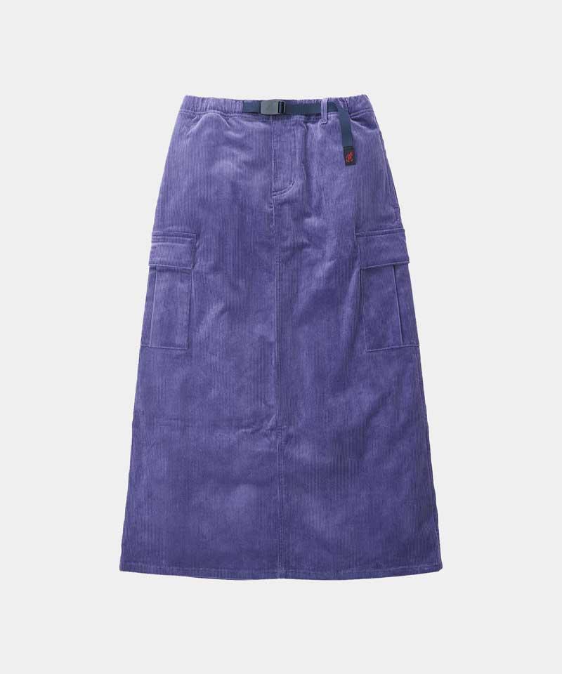 Corduroy Long Cargo Skirt Female Product Image