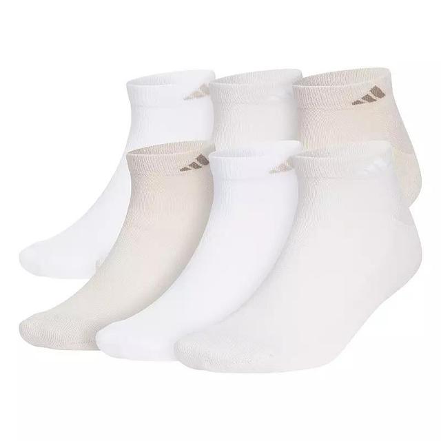 Mens adidas 6-pack Athletic Cushioned Low-Cut Socks Product Image