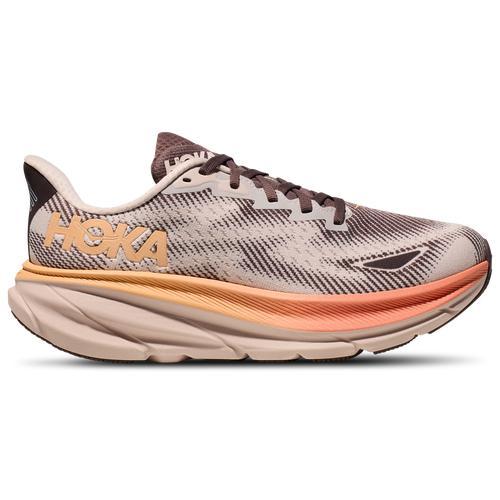 HOKA Womens HOKA Clifton 9 GTX - Womens Shoes Cosmic Pearl/Smoky Quartz Product Image