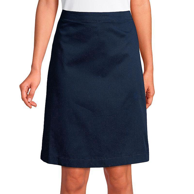 Womens Lands End School Uniform Blend Chino Skort Product Image