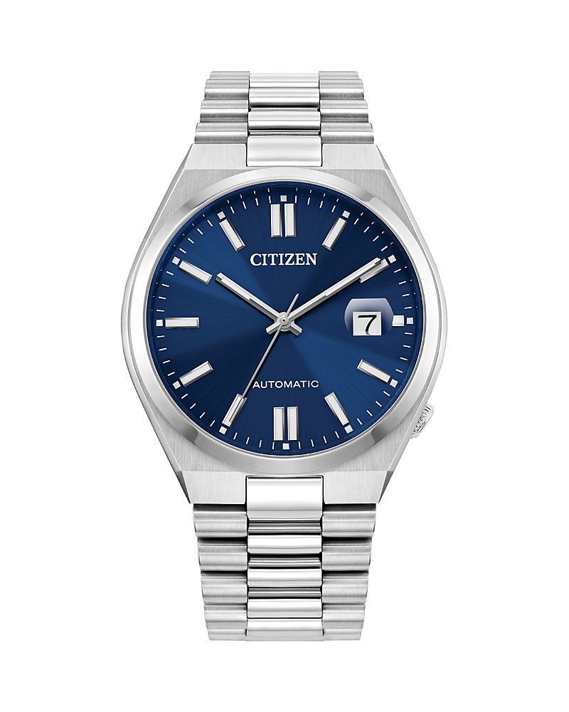 Men's Citizen Tsuyosa Collection Automatic Watch with Blue Sunray Dial (Model: Nj0150-56L) Product Image