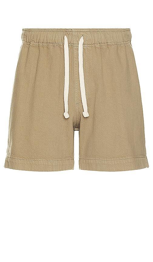 FRAME Elastic Waist Cotton Terry Shorts Product Image