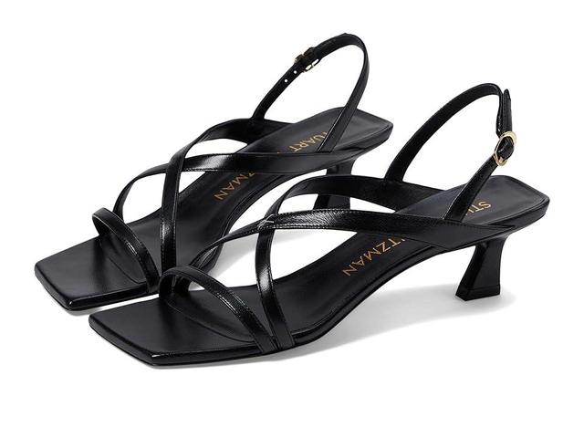 Womens Oasis 50MM Lacquered Leather Sandals Product Image