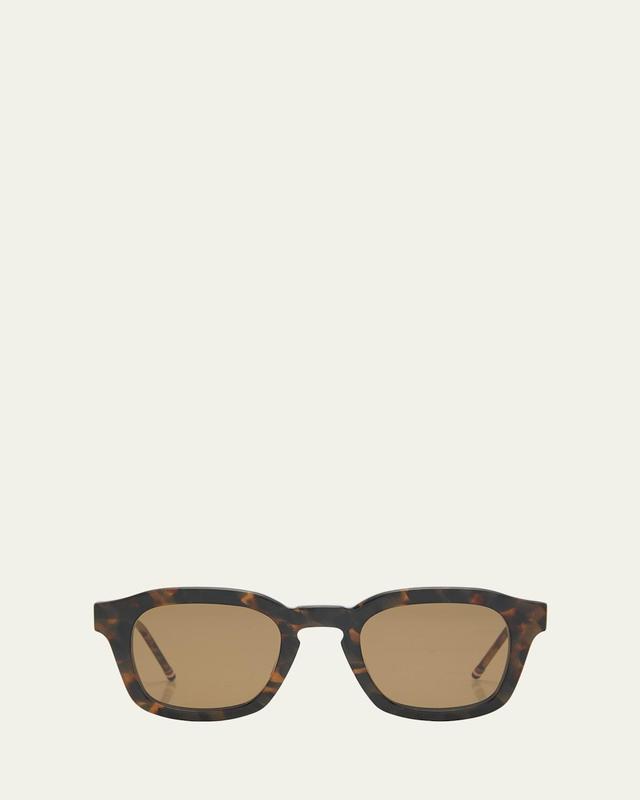 Mens Acetate Rectangle Sunglasses Product Image