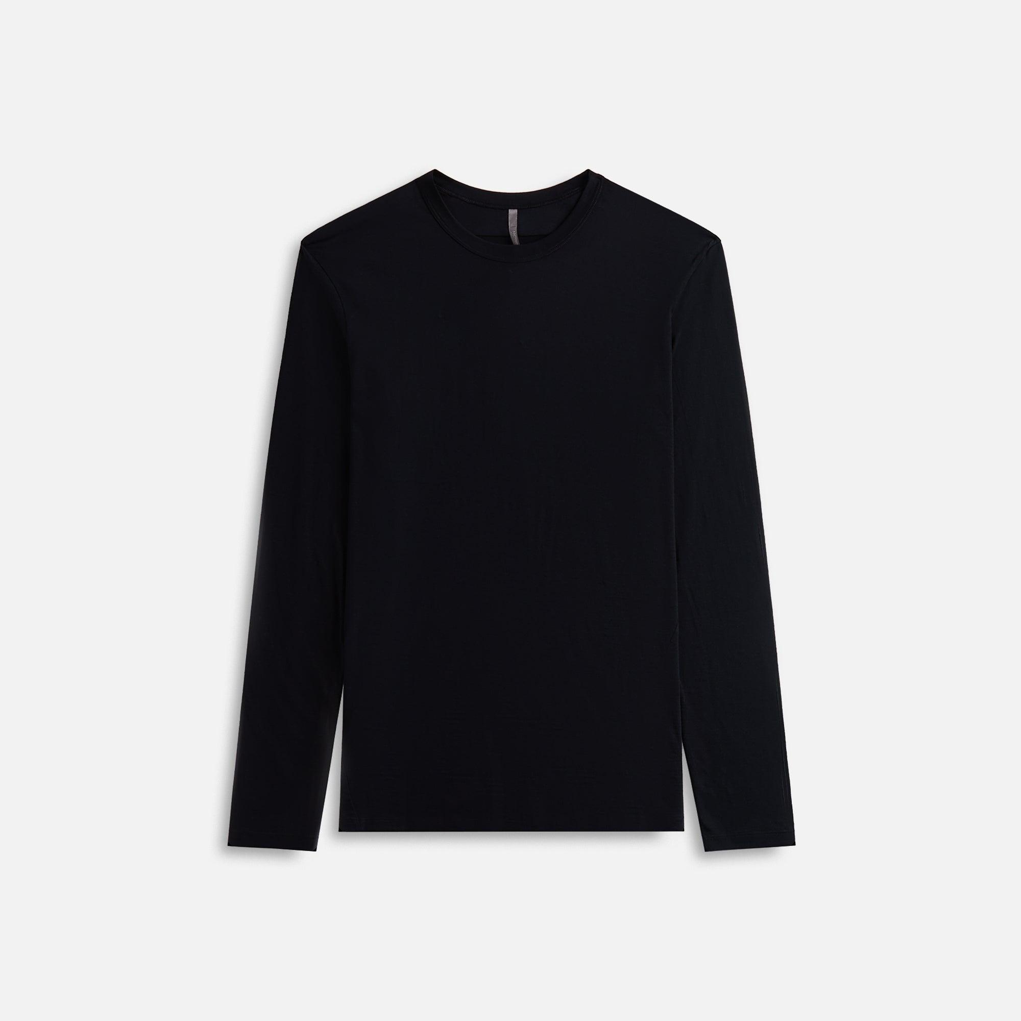 Veilance Frame Long Sleeves Tee - Black Male Product Image