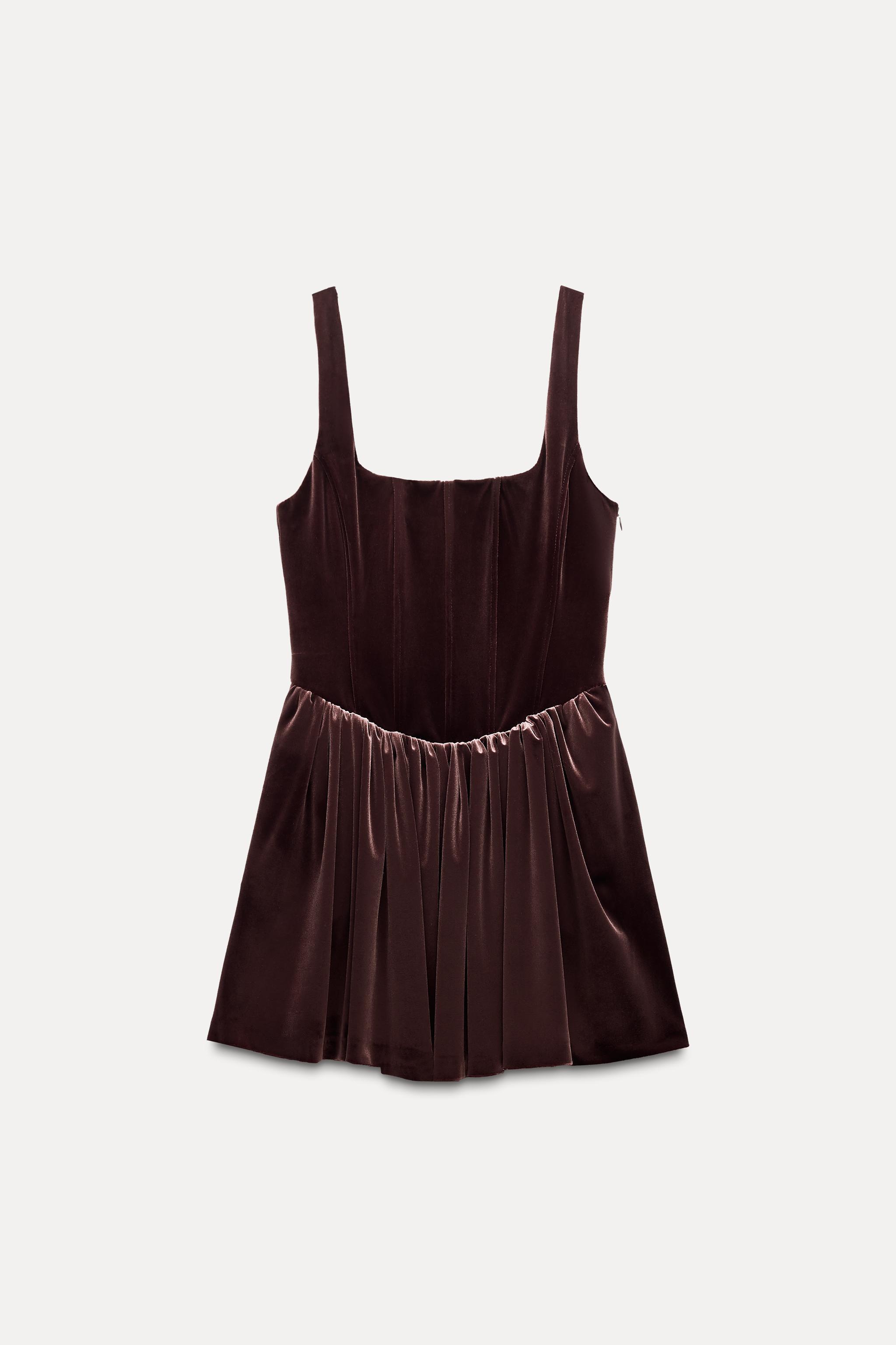 RUCHED CORSET DRESS Product Image