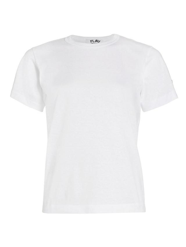 Womens Short-Sleeve Cotton T-Shirt Product Image