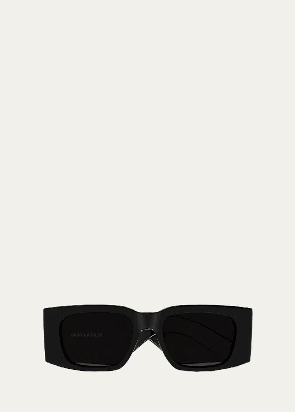 Sl 654 Square-frame Sunglasses In Black Product Image