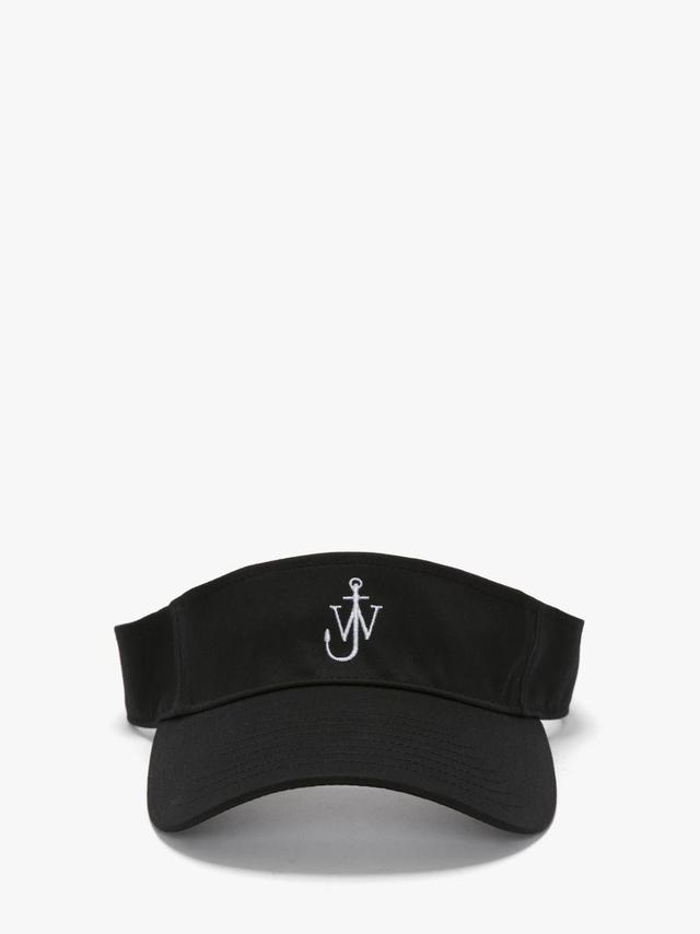 VISOR WITH ANCHOR LOGO in black | JW Anderson US  Product Image