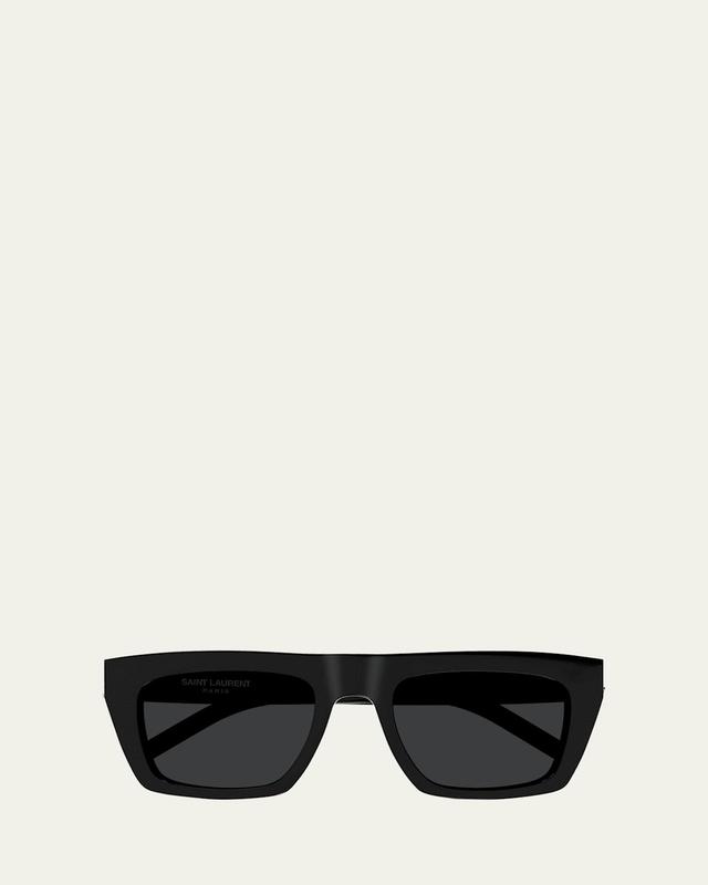 Mens Naked Wirecore 55MM Square Sunglasses Product Image