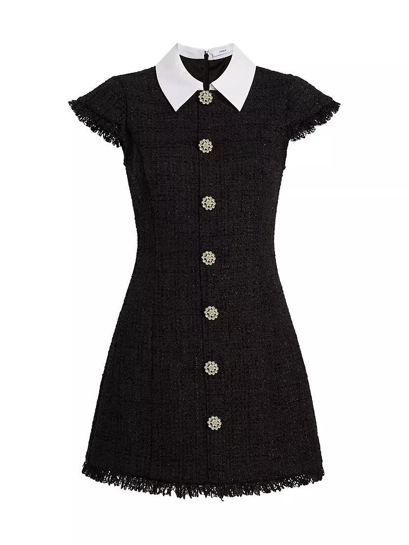 Riello Collared Tweed Minidress Product Image