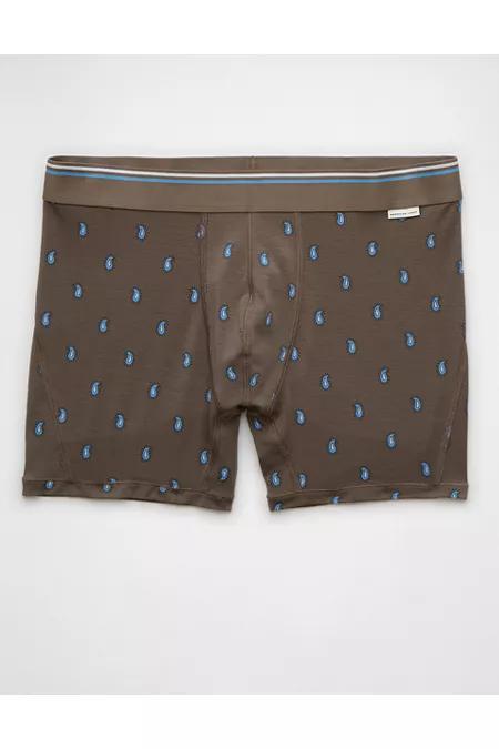 AEO Mens Paisley 4.5 Ultra Soft Boxer Brief Mens Product Image