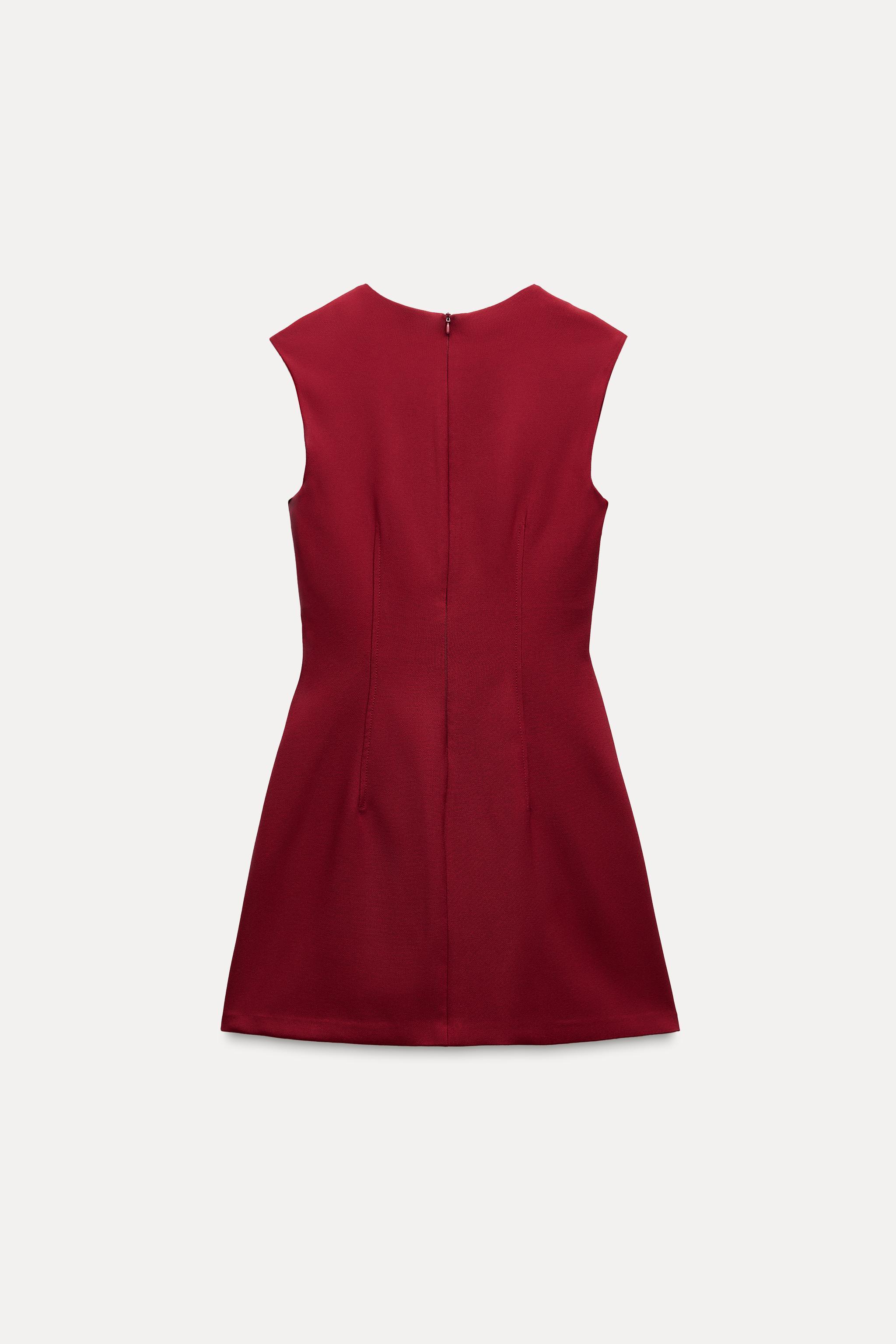 SEAMED MINI DRESS Product Image