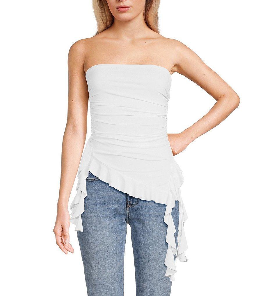 Honey & Sparkle Strapless Jersey Jellyfish Top Product Image