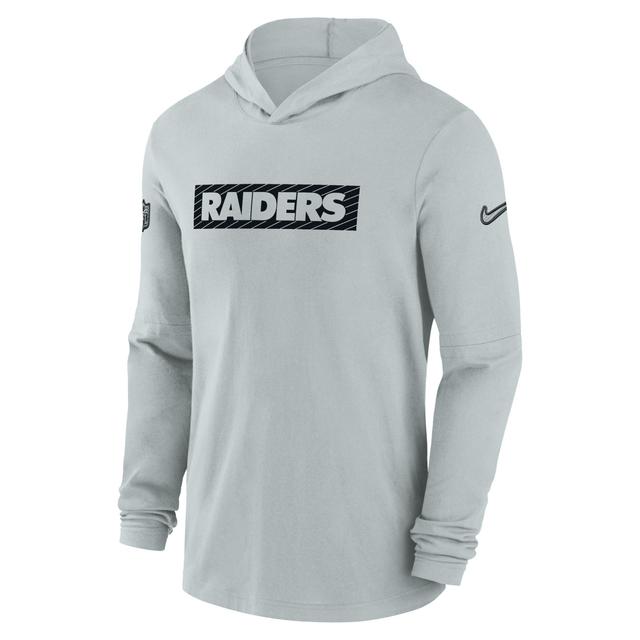 Las Vegas Raiders Sideline Nike Mens Dri-FIT NFL Long-Sleeve Hooded Top Product Image