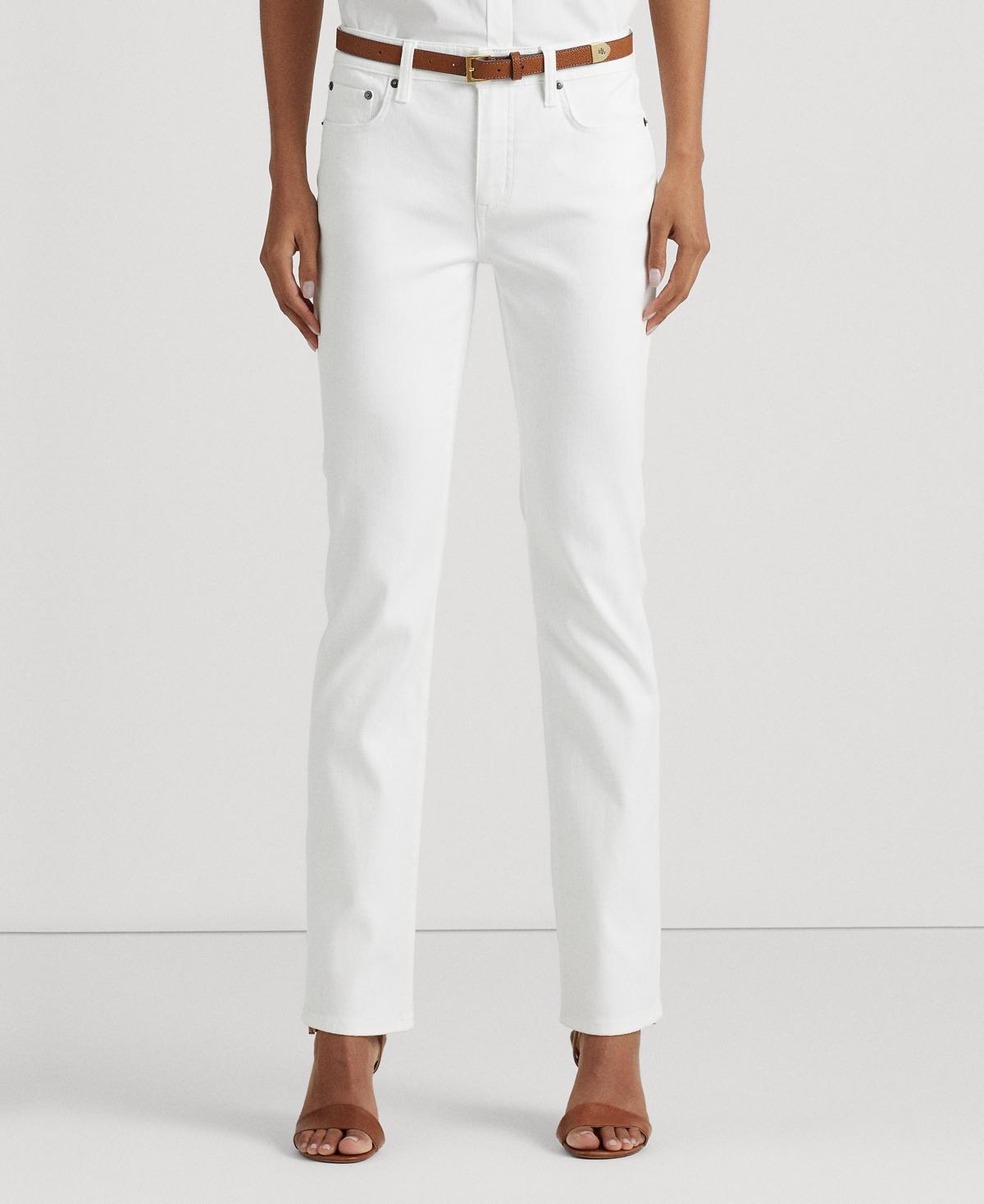 Lauren Ralph Lauren Super Stretch Premier Straight Jeans, Regular and Short Lengths Product Image