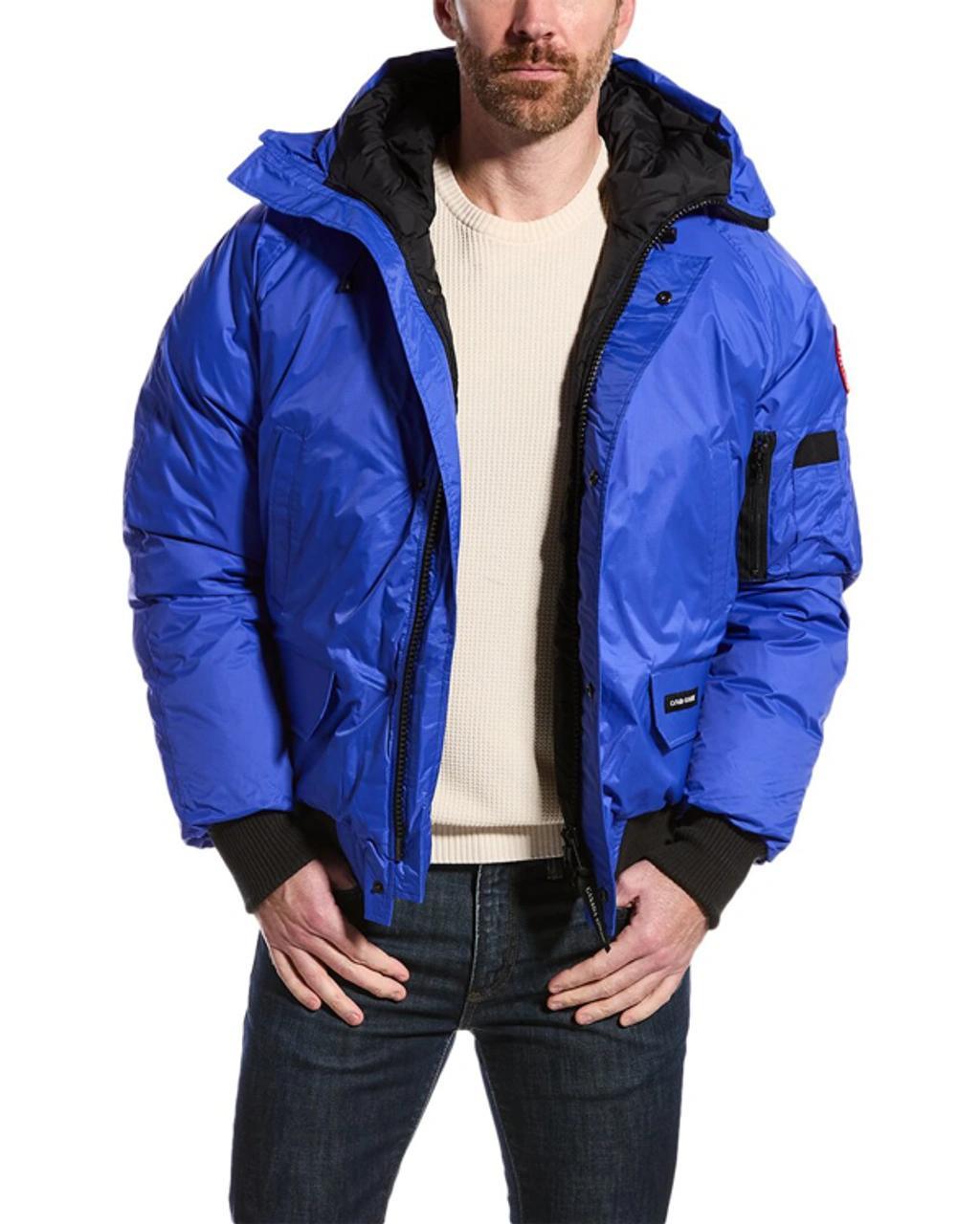 CANADA GOOSE Blue Chilliwack Down Bomber Jacket Product Image