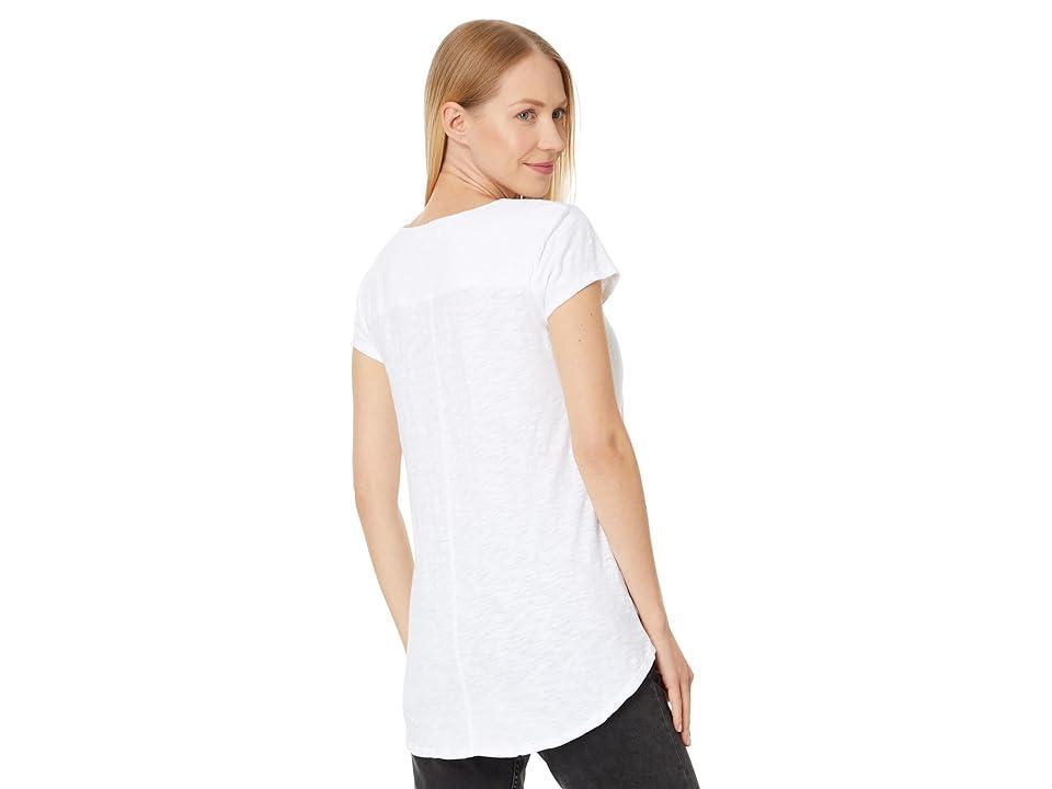 Mod-o-doc Seamed V-Neck Tee Women's Clothing Product Image