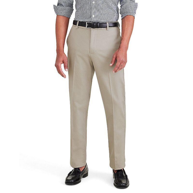 Mens Dockers Signature Iron-Free Stain Defender Slim-Fit Khaki Pants Blue Blazer Product Image