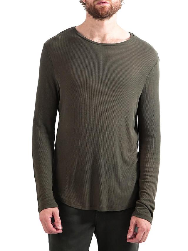 Mens Dann Ribbed T-Shirt Product Image