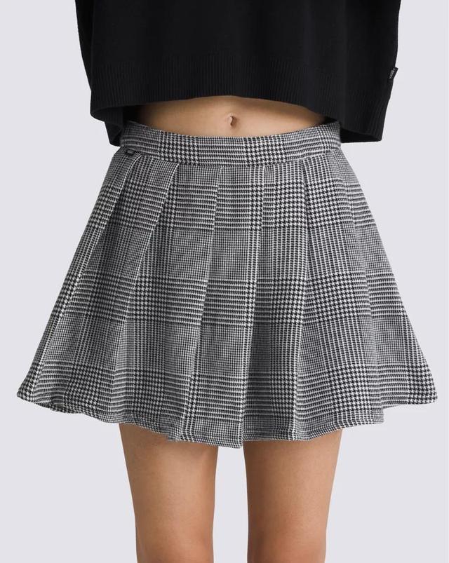 Nina Plaid Pleated Skirt Product Image