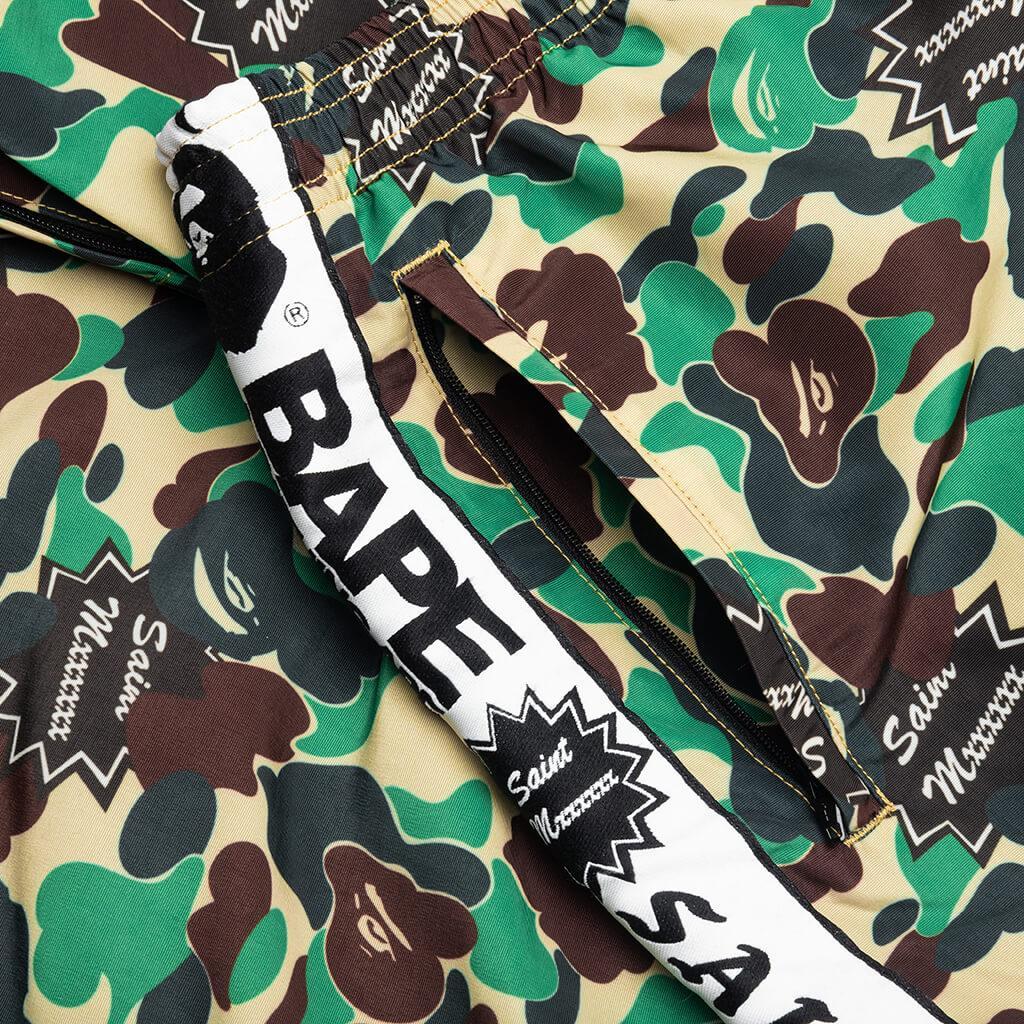 Saint Michael x A Bathing Ape Track Pant - Camo Male Product Image