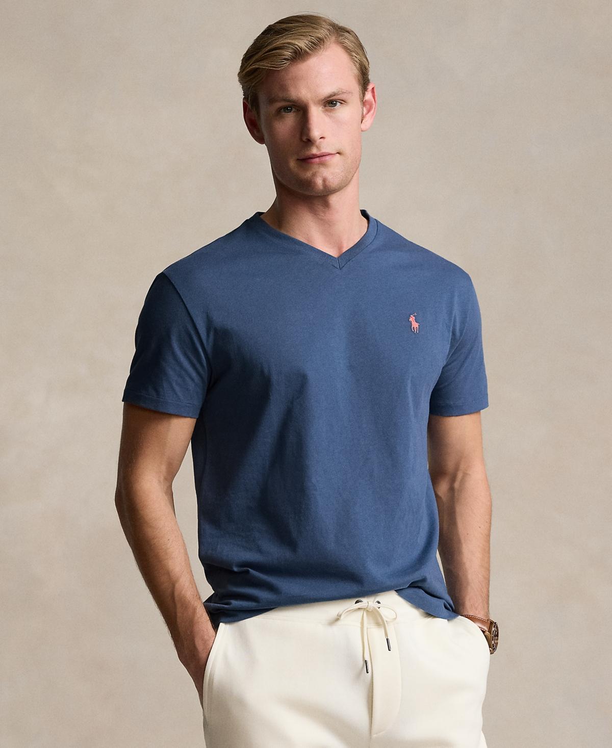 Polo Ralph Lauren Classic Fit Short Sleeve V-Neck T Product Image