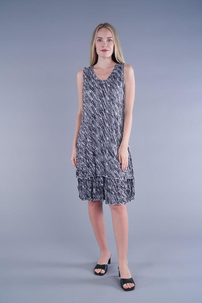 Black Streak Dress Product Image