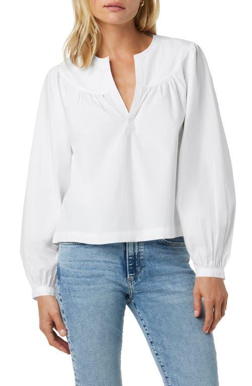 Joes Jeans The Suzie Cotton V Neck Top Product Image