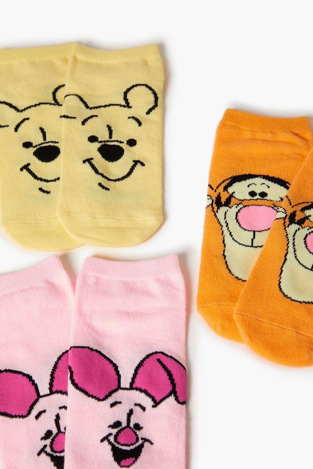 Winnie the Pooh Ankle Socks Set - 3 pack | Forever 21 Product Image