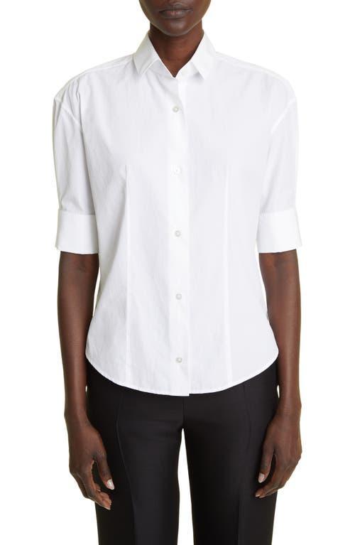 The Row Carpazi Cotton Poplin Button-Up Shirt Product Image