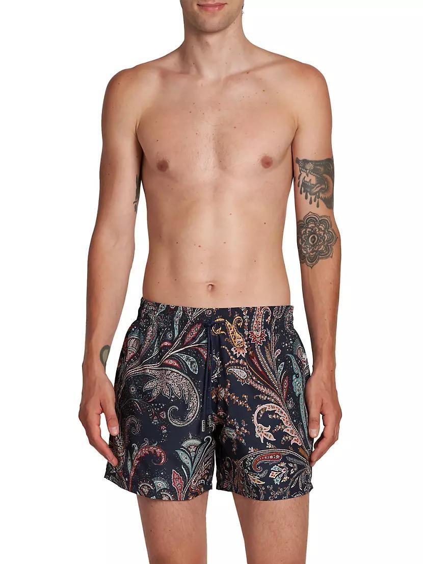 Paisley Printed Trunks Product Image