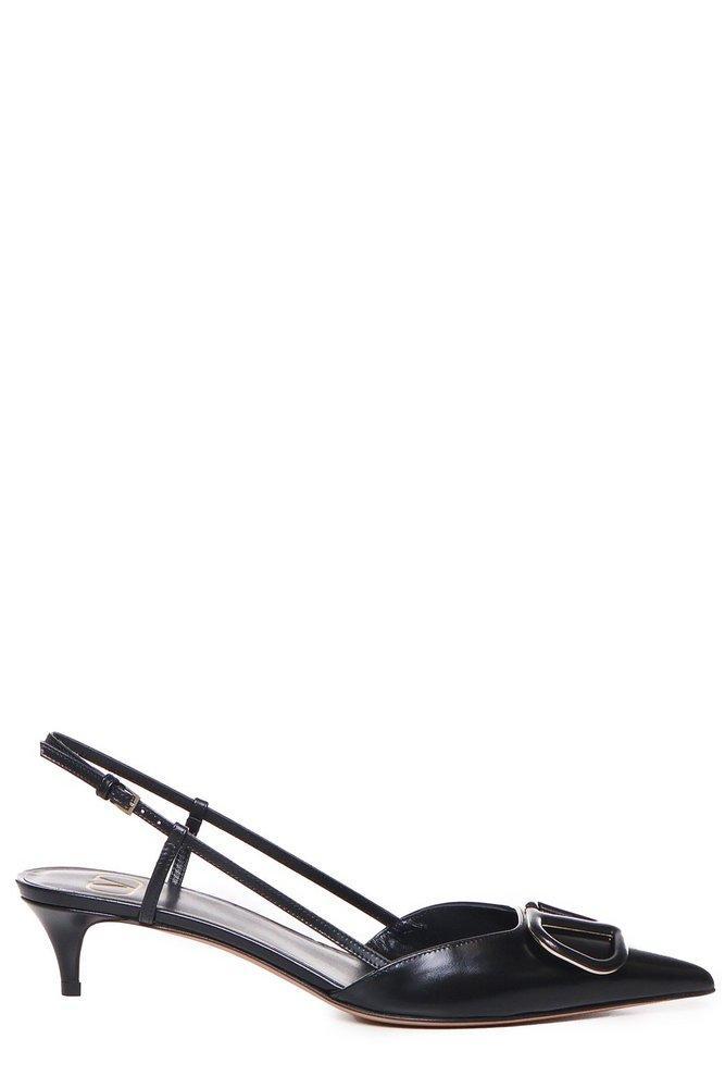 Vlogo 40mm Slingback Pumps In Black Product Image