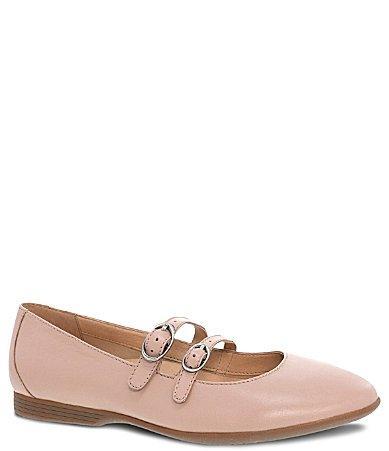 Dansko Leeza Leather Mary Jane Flats Product Image