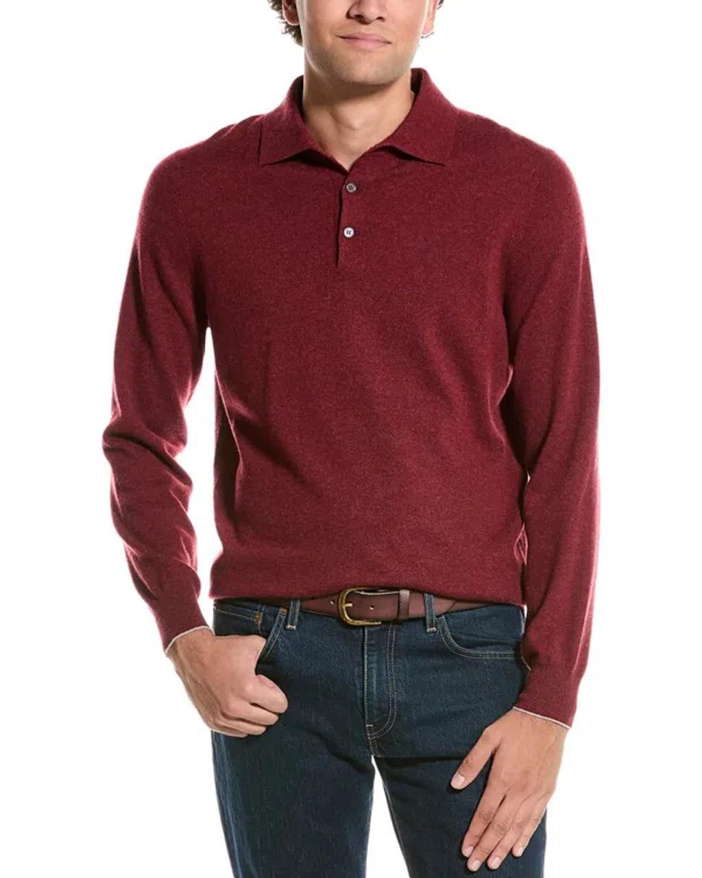 Cashmere Sweater In Red product image