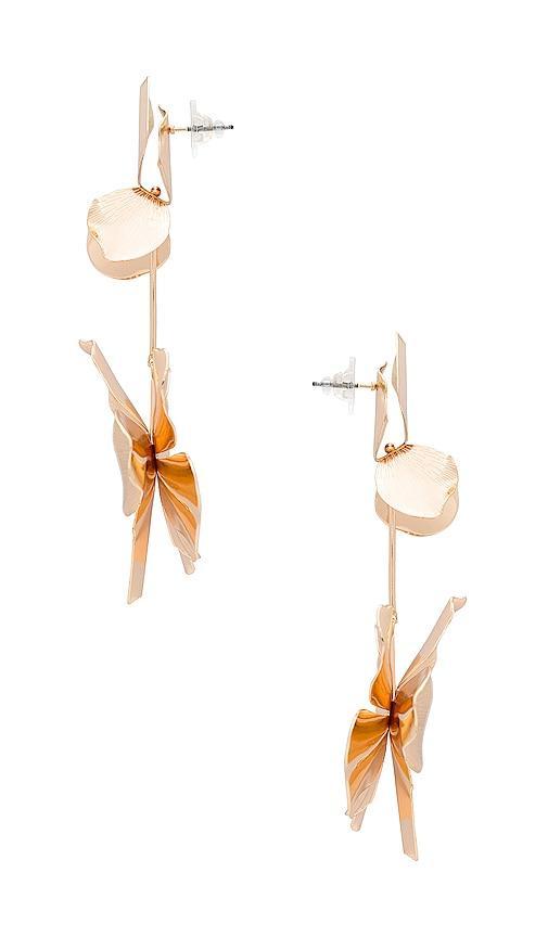 SHASHI Gold Blossom Earring Product Image