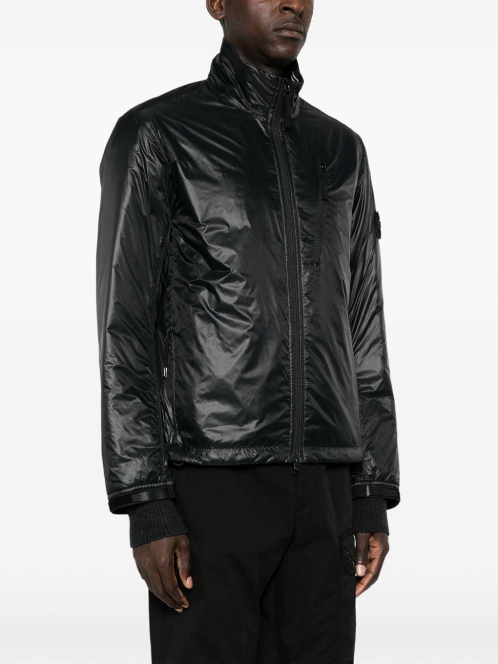 STONE ISLAND Compass-badge Lightweight Padded Jacket In Black Product Image