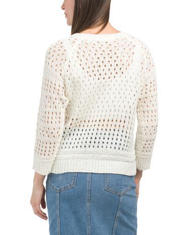 Crochet Sweater for Women Product Image