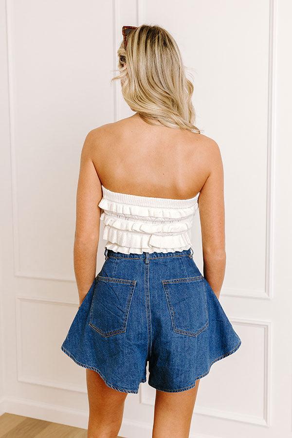 Ready For Sunshine Ruffle Top Product Image