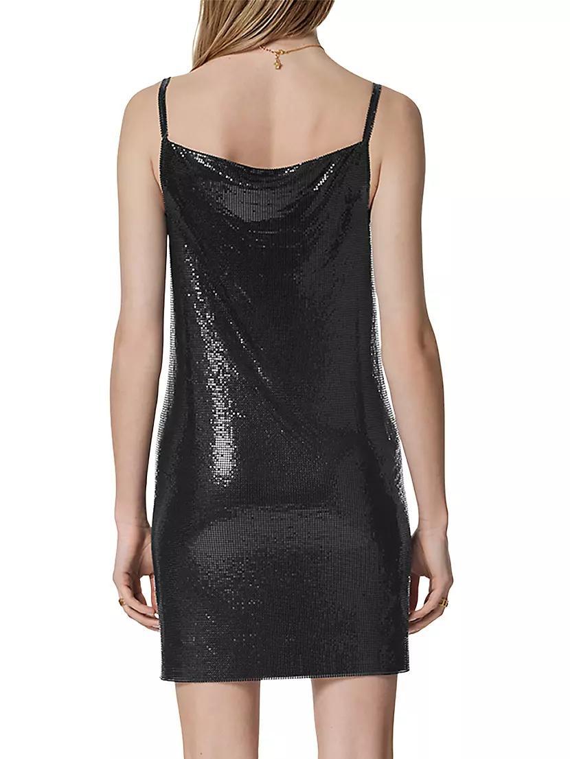 Metal Mesh Cocktail Dress Product Image