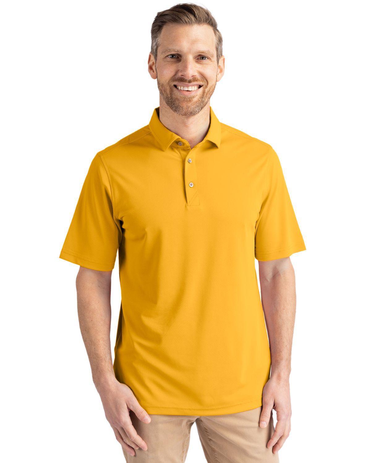 Cutter & Buck Virtue Eco Pique Recycled Mens Polo Shirt Product Image